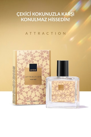 Avon Attraction Kadın Parfüm EDP 30 ML