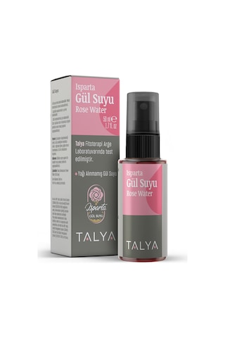 Talya Isparta Gül Suyu Yağı Alınmamış %100 Saf Doğal ve Katkısız Aydınlatıcı Tonik 50 ML