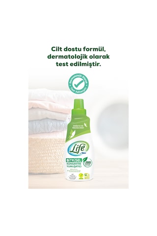 Life By Fakir %100 Bitkisel Bazlı Konsantre Çamaşır Yumuşatıcısı 60 Yıkama 1500 ML