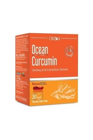 Ocean Curcumin Zerdeçal Karabiber Ekstresi 30  Kapsül