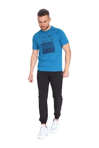 Sportive Erkek Mavi Tişört 711007-ptr Siyah