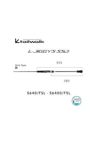 Tailwalk Ssd L-jiggys S6400/fsl 1.94mt Max 80gr S2p Light Jigging Kamış