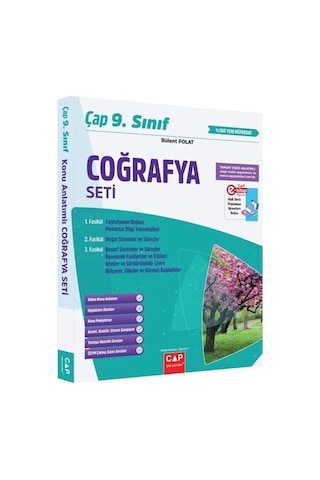 Çap 9. Sınıf Coğrafya Seti Çap Yayınları