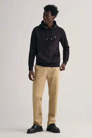 Gant 2007058.5 Erkek Regular Fit Kapüşonlu Sweatshirt Siyah