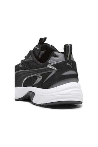 Puma Milenio Tech Suede 393489 01 Kadın Yürüyüş Ve Koşu Ayakkabısı Siyah Gümüş 36-40 Siyah - Gümüş