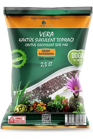 Mf Botanik Kaktüs Teraryum İçin Uygun Sukulent Toprağı 2.5 L Mf Botanik Kaktüs Teraryum İçin Uygun Sukulent Toprağı 2.5 L
