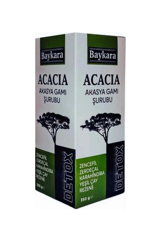 Baykara Acacia Akasya Gamı Şurubu 350 Gr Detox Şurubu