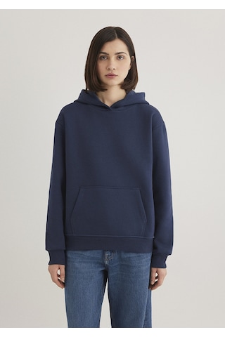 Mavi - Kapüşonlu Lacivert Basic Sweatshirt 167299-70488