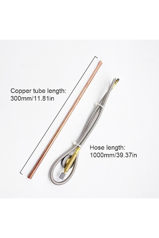 Xiyyadms Rüzgara Karşı Dayanıklı Taşınabilir Kamp Ateşi Başlatıcı - 8 Alev Delikli Pratik Çakmak