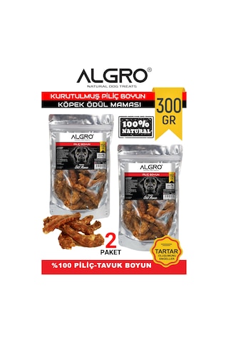 Algro Piliç Boyun Köpek Çiğneme Maması 2 x 150 G
