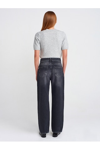 Dilvin 71773 Yeni Kesim Straight Pantolon Siyah