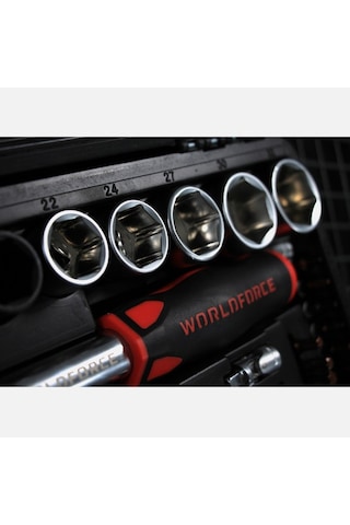 Worldforce Lokma Takımı 114 Parça S-ultra 1/4''-1/2'' Uzatmalı Cırcır - 11501