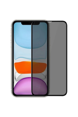 iPhone Uyumlu 11 Hayalet Ekran Koruyucu Tam Kaplayan Gizli-Privacy