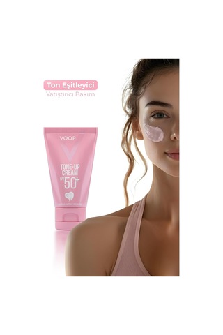Tone-up Güneş Kremi Spf 50+ Cilt Tonu Eşitleyici Güneş Koruyucu