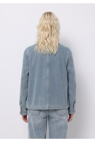 Colins Regular Fit Düğmeli Astarsız Kadın Mavi Ceket Cl1076229 Q1.v1 Dn44522 Denim
