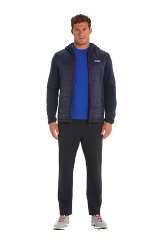 Slam Act Hood Hybrıd Fleece W13 Lacivert