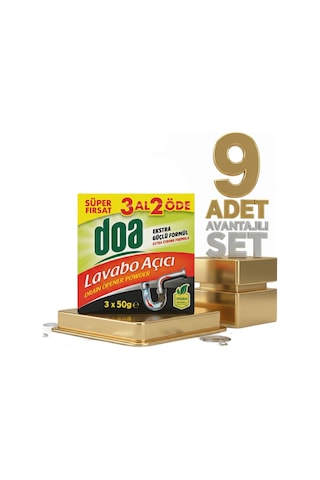 Doa Toz Lavabo Açıcı X9