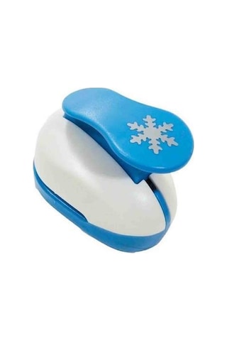 RedApple Şekilli Küçük Boy Delgeç/Şekilgeç 1,5 cm Kar Tanesi