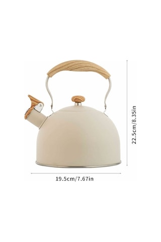 Düdüklü Su Isıtıcısı, 2,5 L Düdüklü Su Isıtıcısı, İndüksiyon Gazlı Su Isıtıcısı, Paslanmaz Çelik Su Isıtıcısı, Düdüklü Su Isıtıcısı, Çaydanlık, İndüksiyon Gazlı Ocaklar İçin, Kolay Temizlenir Diğer