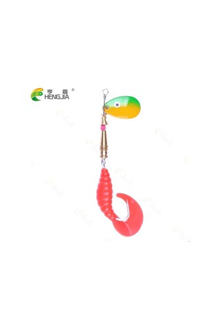5 Adet Balıkçılık Cazibesi Spinner Yem Bas İçin 10.5cm-7.3g-yumuşak Lures Kancalar Peche Jig Anzuelos İsca Pesca