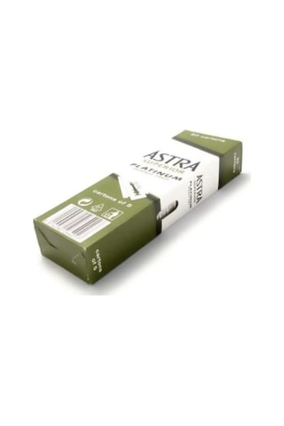Astra Traş Bıçağı Yeşil Jilet 5 x 20'li