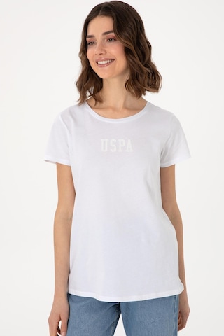 U.S. Polo Assn. Us. Polo Assn. Kadın Tişört 50297454-vr013 Beyaz