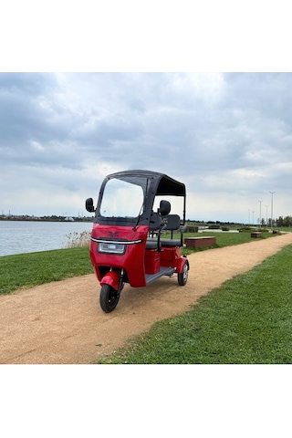 Volta Vm5 Neo Elektrikli 3 Tekerlekli Moped Kırmızı