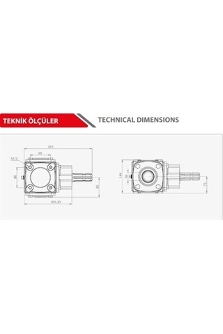 Çayır Biçme Makinası Şanzımanı-cd350