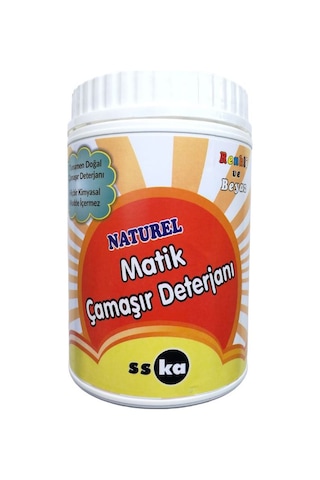 Sska Natural Matik Renkli ve Beyazlar İçin Çamaşır Makinesi Toz Deterjanı 900 G