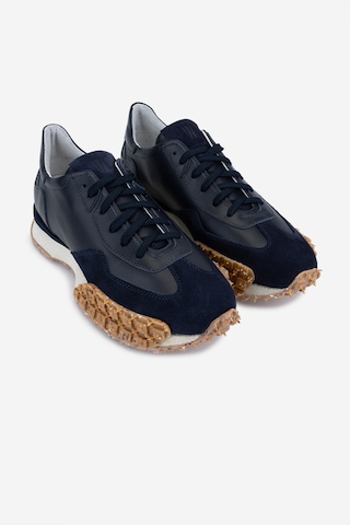 Valmenti Erkek Hakiki Deri Lacivert Sneakers & Spor Ayakkabı 325 2891-440 Erk Ayk Y25 Lacı/lacı Suet