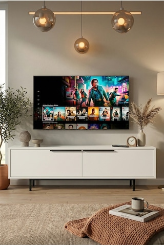 Ocean Tv Ünitesi Orta Sehpa 2'li Set Beyaz On19-w