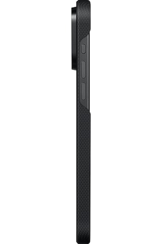 Apple Uyumlu iPhone 15 Pro Telefon Kılıfı Magsafe Aramid Fiber Pitaka Tactile Woven Break The Line