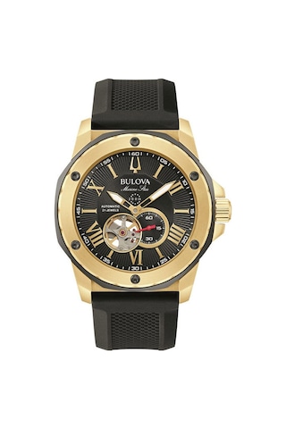 Bulova Marine Star Erkek Kol Saati 98a272 Altın - Mavi