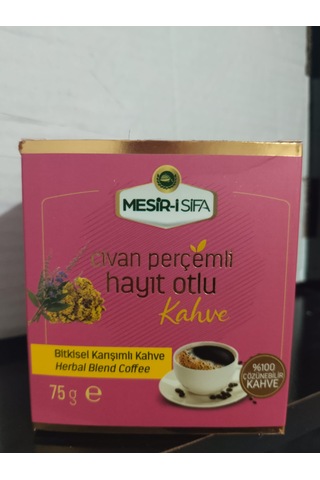 Mesirişifa Civan Perçimi Ve Hayıt Otu Katkılı Bitkisel Karışımlı Çözünebilir Kahve 75gr Çözünebilir