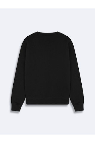 Ltb Baskılı Kadın Sweatshirt 011268110761196 200 - Siyah