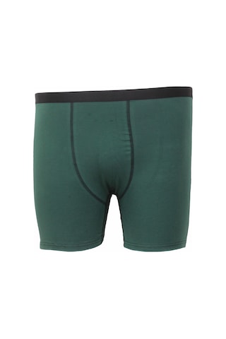 Starbattal Erkek Büyük Beden Likralı Uzun Paça Boxer 11906 Hakı-hakı Haki