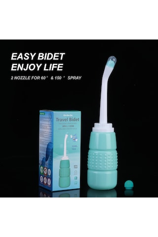 Jeehugo Evde Kullanımı Kolay Bebek Ve Kadın Hijyen Spreyi - Taşınabilir Vücut Temizleyici, Dayanıklı Malzeme İle Konforlu Kullanım Çok Renkli