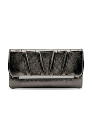 Varol 441 Clutch Kadın Portföy Çanta Platin