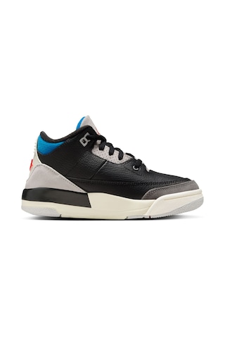 Nike Nıke Aır Jordan 3 Unısex Çocuk Ayakkabı Ib8969-004 Siyah