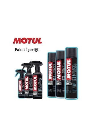 Motul Motosiklet Tezmizlik Ve Bakım Seti
