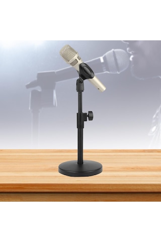 Homyl Masaüstü Mikrofon Standı Ders Telefonu Için Pratik