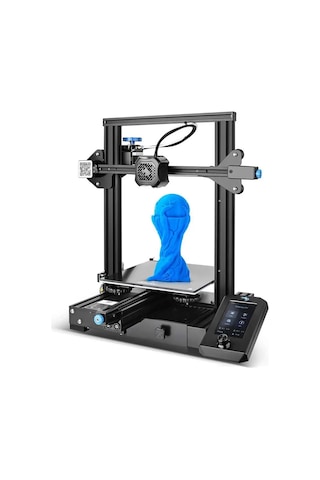 Creality Ender 3 V2 3d Yazıcı 3 Boyutlu Model Plastik Baskı Ürün Kutu Prototip Gelişmiştirme Tmc2208