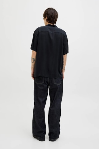 Jack & Jones Jjejeff Solid Resort Erkek Gömlek Siyah