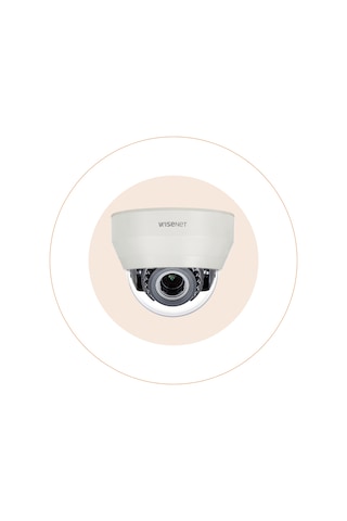 Samsung Uyumlu Wisenet Hcd-7070Rp 4Mp Ahd Gece Görüşlü Dome Kamera