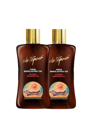 Eda Taşpınar Yoğun Bronzlaştırıcı Yağ SPF 0 2 x 200 ML