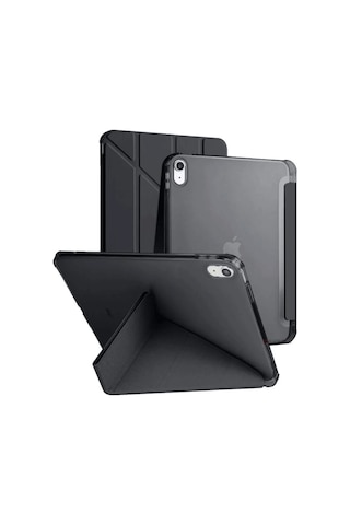 Cisteen Apple iPad Uyumlu 2022 10.9 10.nesil Kılıf Kalemlikli Standlı Sağlam Tablet Kılıfı Kapaklı Kılıf
