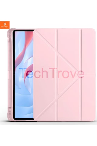 Huawei Honor Pad X9 11.5' Kılıf Kalem Bölmeli Stand Olabilen Standlı Tablet Kılıfı Kapaklı Kılıf