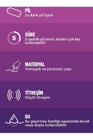 Durex Intense Vibe Bullet Titreşimli Vibratör+Devil Ring Titreşimli Halka+Extreme Anal Kayganlaştırıcı Jel
