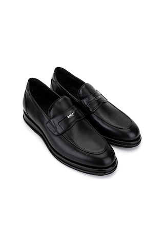 Giampiero Nicola Erkek Hakiki Deri Siyah Casual Ayakkabı 664 B43684a Erk Ayk Sk25-26 Nero Siyah