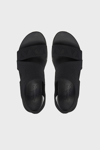 Skechers Bayan Sandalet 119458 Bbk Siyah Siyah